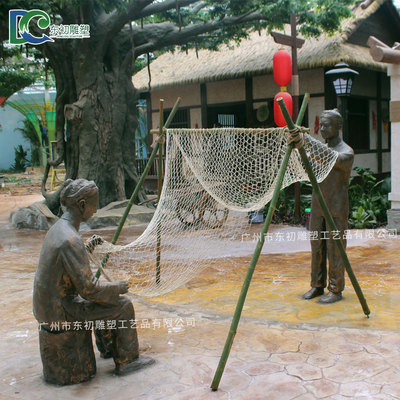 ?？谵r(nóng)業(yè)公園玻璃鋼人物.