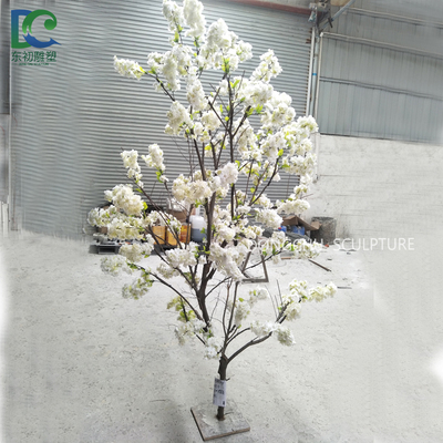 仿真造型白櫻花樹