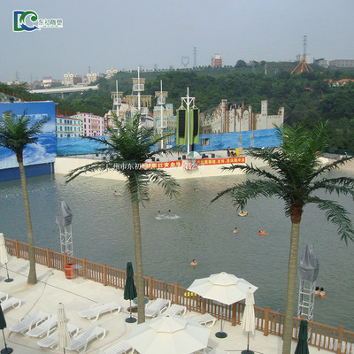 北國水上樂園仿真椰子樹