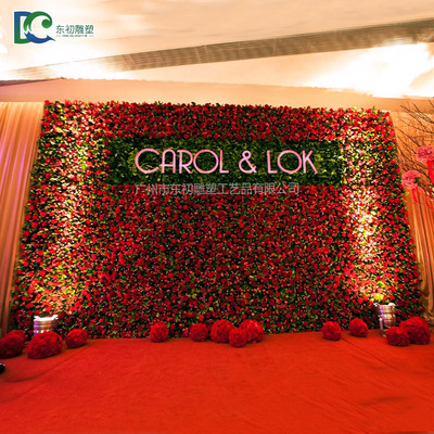 婚禮花墻