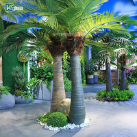室内造型椰子树