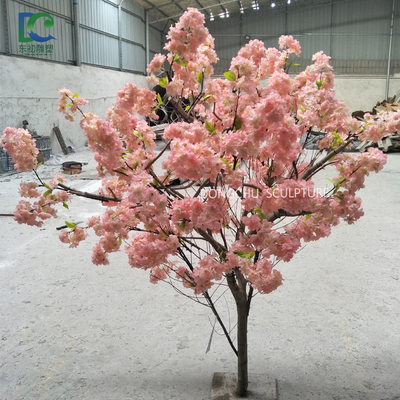 仿真粉色櫻花樹