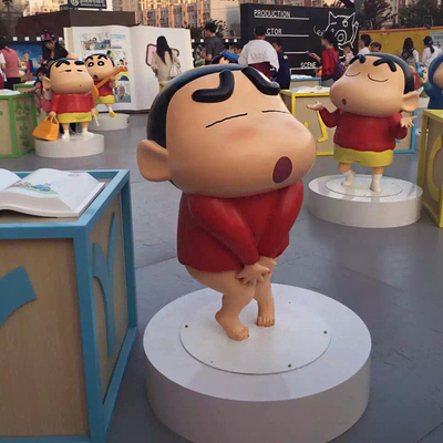 蠟筆小新玻璃鋼雕