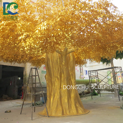 金色仿真榕樹(shù)