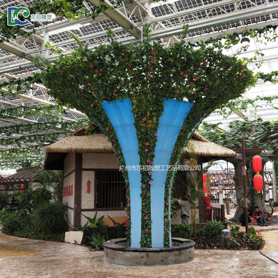 ?？谵r(nóng)業(yè)公園植物雕塑