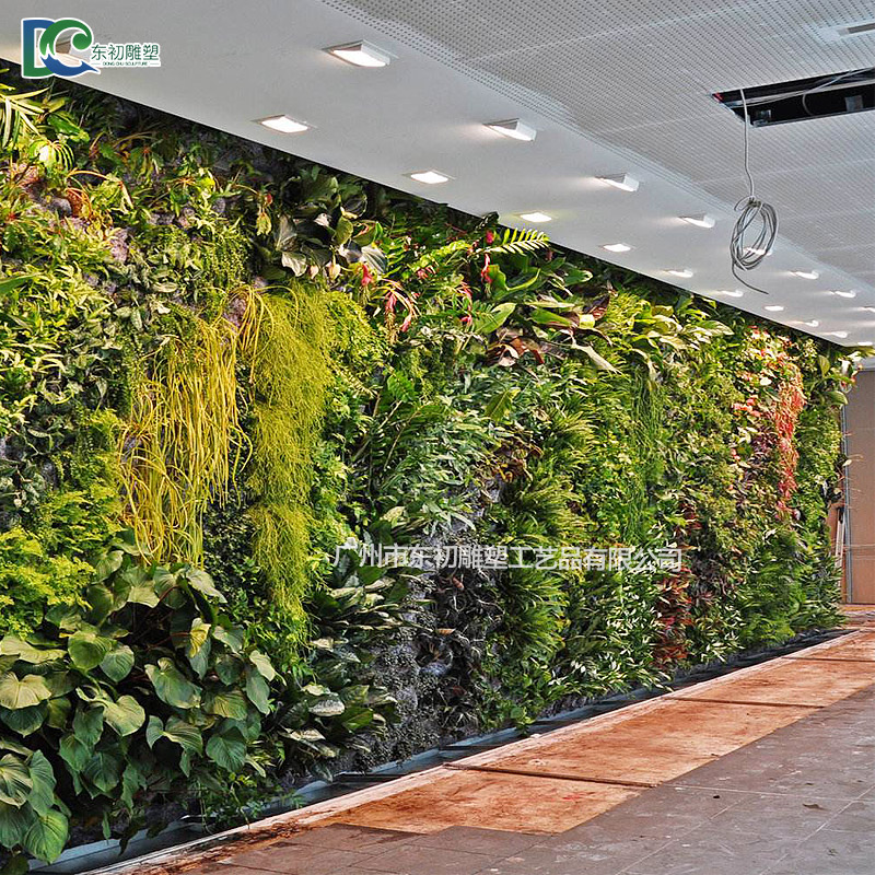 仿真植物墙在未来的室内空间效果