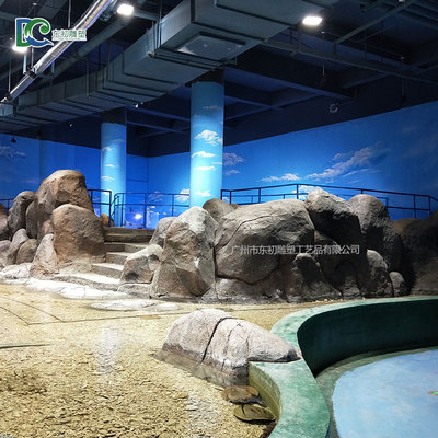 山東臨沂海洋世界造型假山4